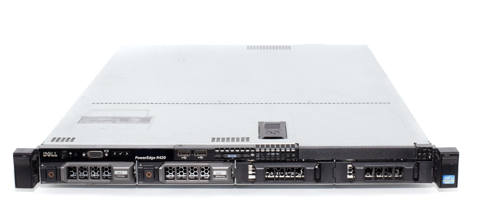 Сервер Dell R420 LFF, 1U, 32GB, 2x Xeon E5-2420v2