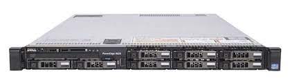 Ноутбук Сервер Dell R620 SFF 1U, 32GB, 2x Xeon E5-2630L; (2.0/2.5GHz, 6 cores, 12 threads, 15M Cache, 7.2GT/s), 2-Socket, RAM: 32GB (8x4GB) DDR3 1333MHz (24 слота DDR3 RDIMM, UDIMM, and LRDIMM), RAID: PERC H710 Mini, LAN: 4x 1G, PSU: 2x 750W, 10 HotSwap SFF 2.5