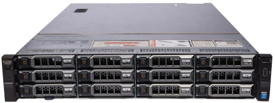 Ноутбук Сервер Dell R730xd LFF 2U 32GB, 2x Xeon E5-2620v3; (2.40/3.20GHz, 6 cores, 12 threads, 15M Cache, 8 GT/s), 2-Socket, RAM: 32GB (2x16GB) DDR4 2133MHz (24 слота DDR4 RDIMM and LRDIMM), RAID: PERC H730P mini, LAN: 2x10G RJ-45, 2x1G RJ-45 (099GTM), PSU 2x 750