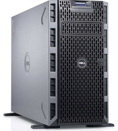Ноутбук Сервер Dell T320 LFF, Tower, 16GB, 1x Xeon E5-2403; (1.80GHz, 4 cores, 4 threads, 10M Cache, 6.4 GT/s), 1-Socket, RAM: 16GB (2x8GB) DDR3 1333MHz (6 слотов DDR3 RDIMM and UDIMM), RAID: PERC H710, LAN: 2x 1G, PSU: 1х 350W, 8 HotSwap LFF 3.5