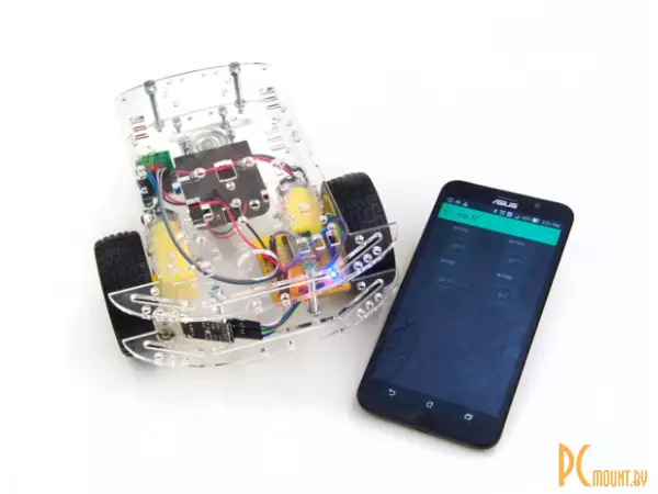 ESP-8266 WiFi Smart Phone Robot Car + Blynk