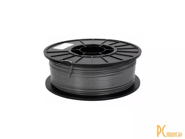 ABS Пластик для 3D печати (филамент) в катушках, Alfa-filament, ABS STANDART, Gray