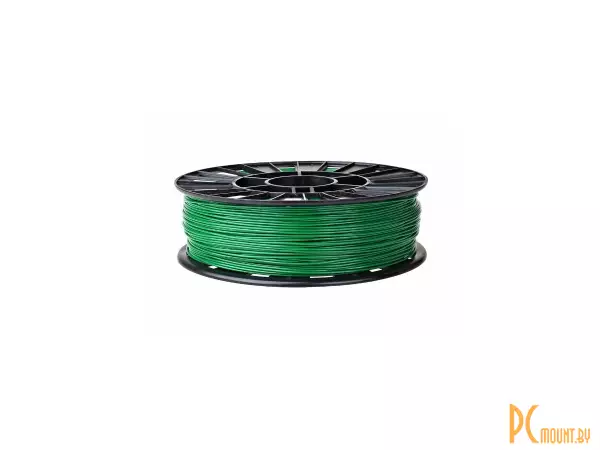 ABS Пластик для 3D печати (филамент) в катушках, Alfa-filament, ABS STANDART, Green