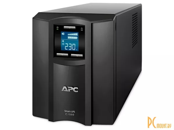 Источник бесперебойного питания APC Smart-UPS SMC1500I-2U C 1500VA 2U Rack mountable LCD 230V