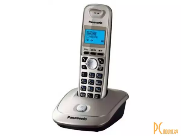 Радиотелефон Panasonic KX-TG2511RUN Dect, цвет платиновый