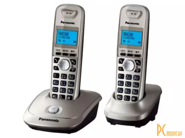 Радиотелефон Panasonic KX-TG2512RUS Dect, цвет серебристый 2 Трубки
