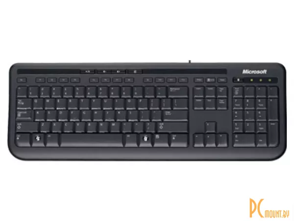 Клавиатура Microsoft Wired Keyboard 600 USB Russian Black (ANB-00018)