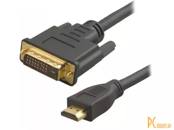 Кабель HDMI to DVI-D Dual Link(19M-25M) 5Bites APC-073-030, 3M