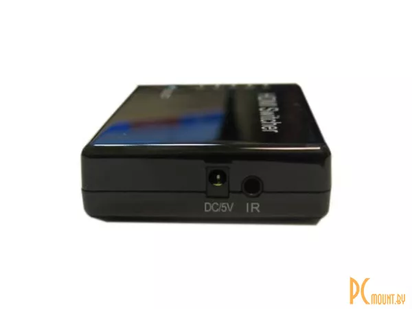 Espada HSW0501S, HDMI Switch 5X1, Чёрный (Устройство предназначено для выбора и дальнейшей передачи одного из пяти входящих HDMI-сигналов с максимальным разрешением 1920x1080.)