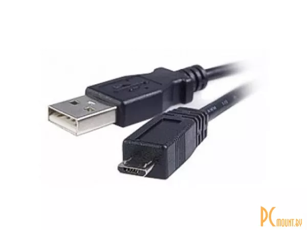 Кабель USB 2.0 USB->MicroUSB Gembird CCP-mUSB2-AMBM-0.3M