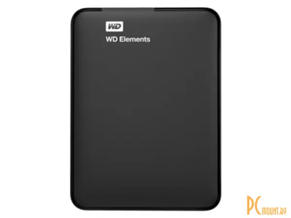 Внешний жесткий диск 1TB   WD WDBUZG0010BBK-EESN 2.5"