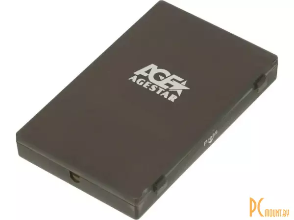 Корпус для HDD/SSD 2,5" AgeStar SUBCP1 Black