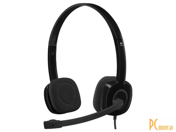 Наушники Logitech Stereo Headset H151 Black (981-000589)