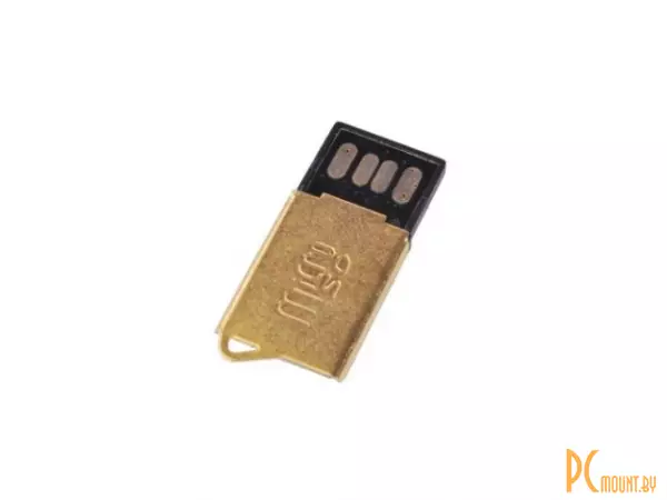 Card reader, external, USB 2.0 для MicroSD, MicroSDHC карт, железный корпус