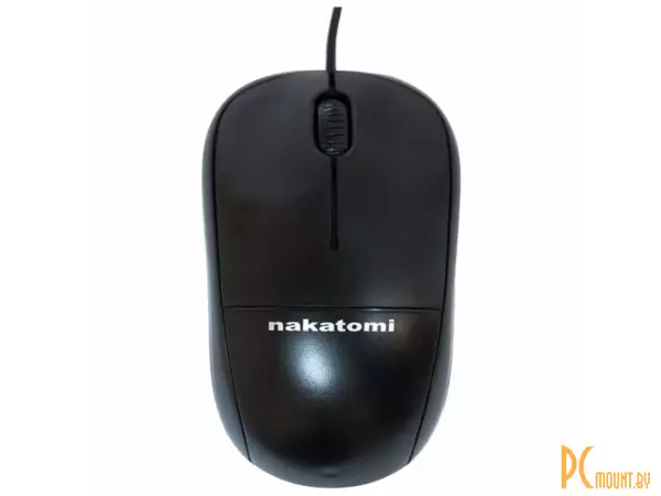 Мышь Nakatomi MON-05P, Black, PS/2