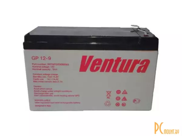 Источник бесперебойного питания аккумулятор Ventura GPL 12-9