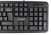 клавиатура USB  Gembird черный, USB, кнопка переключения RU/LAT,104 клавиши, кабель 1,5м KB-8320U-Ru_Lat-BL