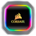 Вентилятор Corsair Hydro Series H100i (CW-9060039-WW) RGB PLATINUM 240 мм, RTL