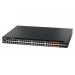 Edge-corE 48-Port GE RJ45 port w/ POE+, incl. 8 ports UPOE, 4x10G SFP+, 2 port QSFP+ by DAC or 20G QSFP+ Transceiver, Broadcom Helix 4, Dual-core ARM Cortex A9 1GHz, dual 110-230VAC 920W hot-swappable PSUs, one fixed system fan 4610-54P-O-AC-Fv1