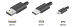 USB A/B/Micro/Mini/Type-C: 5bites USB 3.0 AM-CM 50cm TC302-05