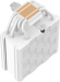 кулер для процессора DeepCool AG500 WH ARGB 240W белый (R-AG500-WHANMN-G) R-AG500-WHANMN-G
