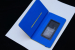 (Как новый) Универсальный чехол-книжка для смартфона до 6", Aiino Daily Smart 6 inch Yellow and Blue, Выдвижная система (Slider) позволяет удобно выполнять фото и видеосъемку, клей 3М подходит для всех типов устройств (с витрины)