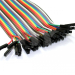 Arduino, Кабель соединительный 20см 1P-1P (мама-мама), 40шт.в комплекте, Cable 20cm 1P-1P (F-F), one pack is 40PCS