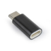 Переходник USB Type-C (вилка) - Lightning 8pin (розетка), Gembird A-USB-CM8PF-01
