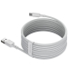 Кабель USB Type-C 40W Baseus TZCATZJ-02 Simple Wisdom Data Cable Kit USB to Type-C 5A (2шт в упаковке) 1.5m White