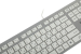 клавиатура A4Tech Fstyler FX50 White (стандартная для ПК/для компьютеров Apple, ножничная, пластик, интерфейс подключения - USB, влагозащита, цвет белый)