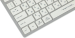 клавиатура A4Tech Fstyler FX50 White (стандартная для ПК/для компьютеров Apple, ножничная, пластик, интерфейс подключения - USB, влагозащита, цвет белый)