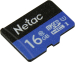 Карта памяти MicroSDHC, 16GB, class 10, UHS-I, Netac NT02P500STN-016G-S
