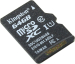 Карта памяти MicroSDXC, 64Gb, Сlass 10, UHS-I, Kingston SDC10G2/64GBSP