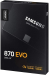 SSD 500GB Samsung MZ-77E500B (BW) 2.5'' SATA-III