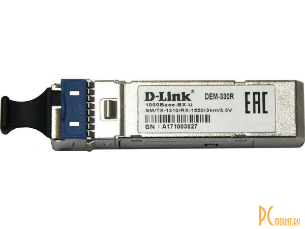 D-Link  (WDM, 1G, SM, SC, 3km) 330R/3KM/A1A