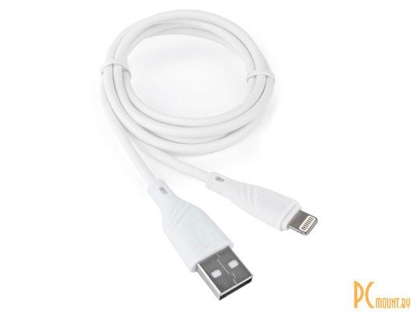 Cablexpert  для Apple AM/Lightning, издание Classic 0.1, длина 1м, белый, блистер CCB-USB-AMAPO1-1MW