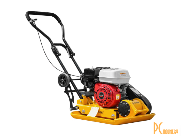 фото Виброплиты: виброплита SKIPER C140H-W (Honda GX200, 6.5л.с., плита 58х50см., 25кН, 32м/мин, колёса) SС140HW.00 Виброплиты: виброплита SKIPER C140H-W (Honda GX200, 6.5л.с., плита 58х50см., 25кН, 32м/мин, колёса) SС140HW.00