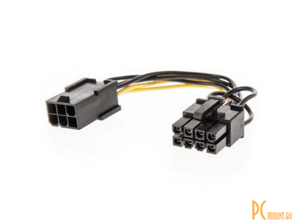 6 pin to 8 pin GPU power adapter cable 6pin-8pin