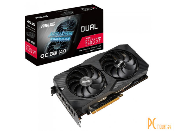 Видеокарта Asus DUAL-RX5500XT-O8G-EVO PCI-E AMD