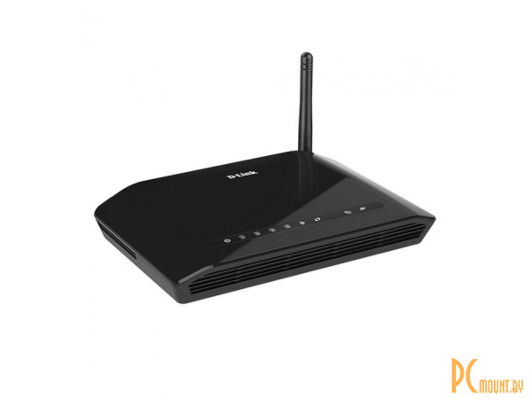 ADSL2+ Annex A Wireless N150 Router with Ethernet WAN support.1 RJ-11 DSL port, 4 10/100Base-TX LAN ports, 802.11b/g/n compatible, 802.11n up to 150Mbps with external 2 dBi antenna, ADSL standards: ANSI T1.413 Issue 2, ITU-T G.992.1 (G.dmt) DSL-2640U/R1A
