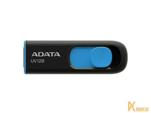 USB память 256GB ADATA UV128 USB Flash [] USB 3.0, Blue, RTL AUV128-256G-RBE
