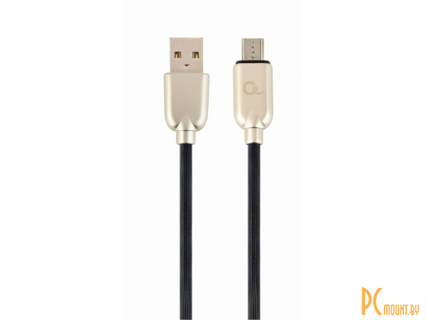 Кабель USB 2.0 USB->MicroUSB Gembird CC-USB2R-AMmBM-2M Black