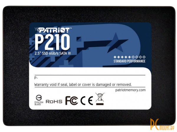 фото твердотельный накопитель Patriot P210 25 SATA III 3D TLC NAND 520/430 МБайт/с P210S2TB25 2Tb P210S2TB25 твердотельный накопитель Patriot P210 25 SATA III 3D TLC NAND 520/430 МБайт/с P210S2TB25 2Tb P210S2TB25