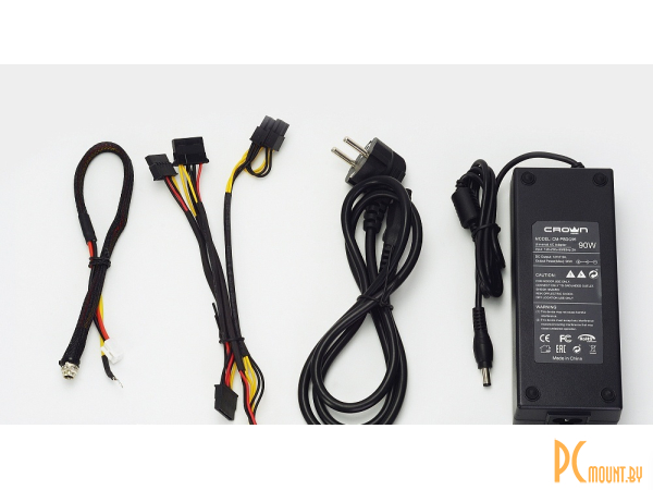 блок питания 95W Crown CM-PSDC95 внешний, DC, 120-230 Vac 50|60 Hz 2 A, Пиковая нагрузка 90 W CM-PSDC95