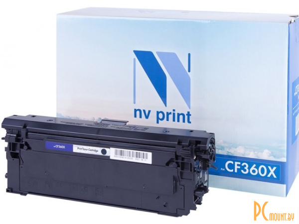 картридж  NV Print для HP Color LaserJet M552dn/ M553dn/ M553n/ M553x/ M577dn/ M577f/ M577c (12500 стр) NV-CF360XBk