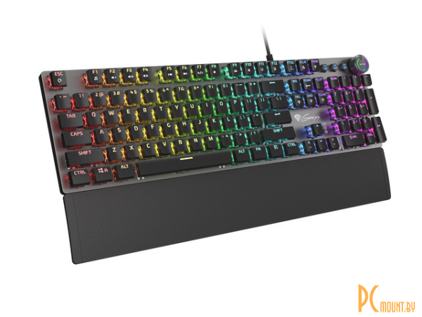 фото клавиатура игровая Genesis THOR 400 RGB (NKG-1723) Kailh Red механическая (нет кириллицы) NKG-1723 клавиатура игровая Genesis THOR 400 RGB (NKG-1723) Kailh Red механическая (нет кириллицы) NKG-1723