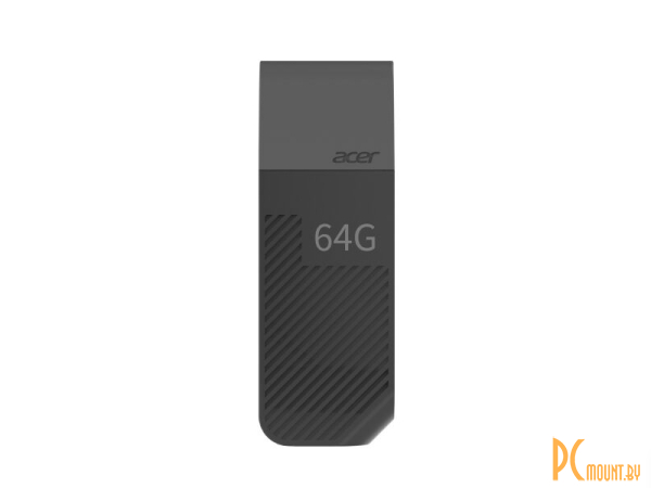 USB память 64GB, Acer UP300-64GB Black (BL.9BWWA.526)