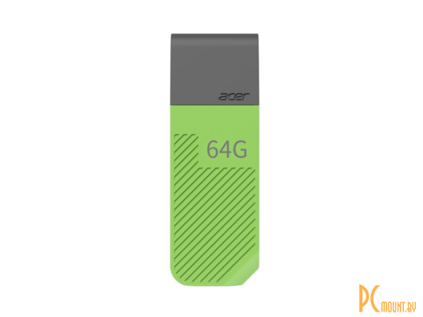 USB память 64GB, Acer UP300-64GB Green (BL.9BWWA.558)