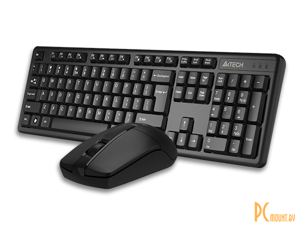 фото клавиатура+Мышь A4Tech 3330N беспроводные радио (Wireless black) 3330N клавиатура+Мышь A4Tech 3330N беспроводные радио (Wireless black) 3330N