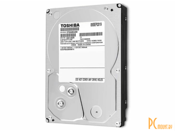 Жесткий диск 4TB Toshiba DT02ABA400 SATA-III